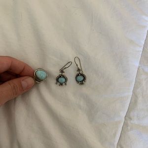 Earring and ring set